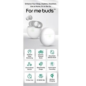 db Beats SW-F100 For Me‎ Buds Enhance your Sleep Wireless Earphones